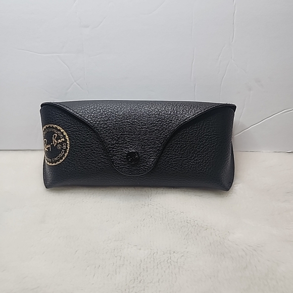 Ray-Ban Other - Ray Ban Leather Pouch Universal Luxottica Sunglasses Case Only Black Pre-owned
